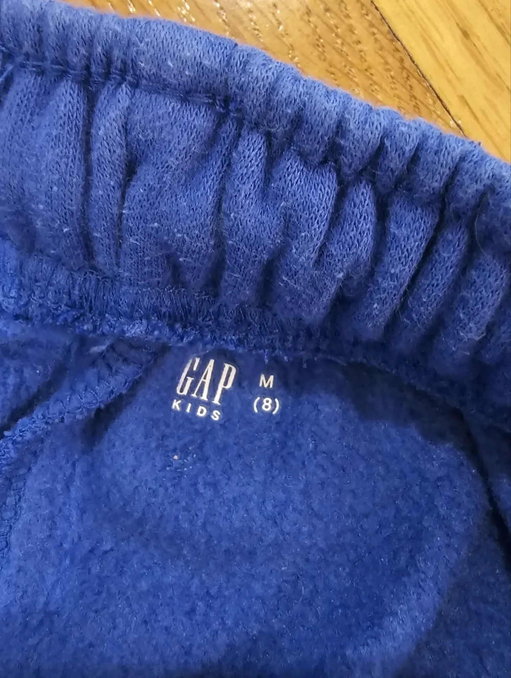 GAP Kids Girls Royal Blue/Purple Fleece Sweatpants Joggers Sz M (8)